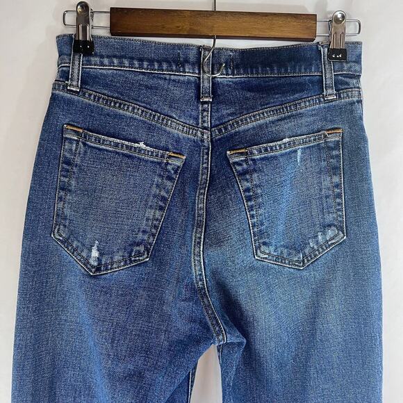 Abercrombie & Fitch Women's Jeans Size 27 The Ankle Straight Ultra High Rise - Picture 6 of 7